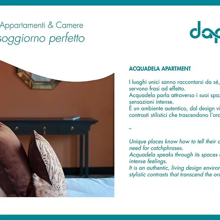 Daplace - Acquadela Lägenhet Venedig