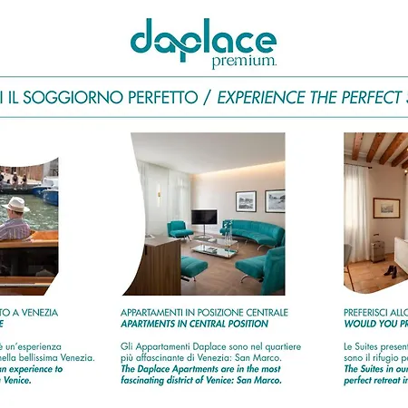 Daplace - Acquadela Lägenhet Venedig